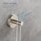 Kibi Circular Bathroom Towel & Robe Hook KBA1401BN - alternate 9